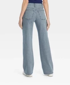 Women's High-Rise Wide Leg Jeans - Universal Thread™ Blue