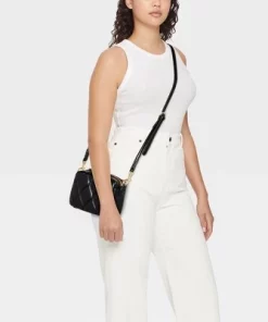 Mini Camera Crossbody Bag - Universal Thread™ Pink Striped