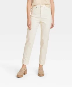 Women's High-Rise 90's Slim Straight Jeans - Universal Thread™ White -Universal Thread Shop GUEST 12ea4643 b1f4 45c3 980c 368de5e4b490 6