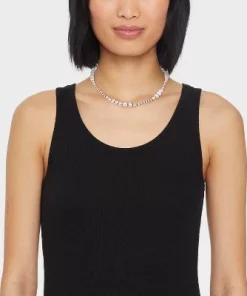 Mixed Simulated Pearl Beaded Necklace - Universal Thread™ Ivory