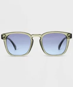 Women's Shiny Plastic Square Sunglasses with Gradient Lenses - Universal Thread™ Mint Green -Universal Thread Shop GUEST 1d66a1fb 4b1f 4ca1 8b37 0271ee9deeac