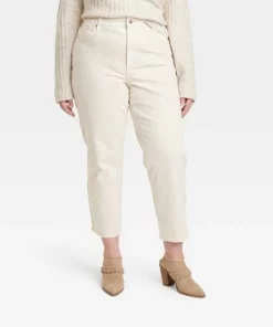 Women's High-Rise 90's Slim Straight Jeans - Universal Thread™ White -Universal Thread Shop GUEST 20c9e8d4 e525 4837 b163 bddaf28a8a5f 2