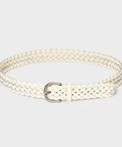 Women's Braid Belt - Universal Thread™ Cream
