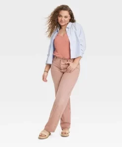 Women's Mid-Rise 90's Baggy Jeans - Universal Thread™ Clay Pink -Universal Thread Shop GUEST 3378c393 af4a 4aa9 8866 26caca92d5c6