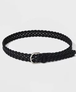 Women's Woven Belt - Universal Thread™ Brown