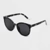 Women's Shiny Plastic Tortoise Shell Round Sunglasses - Universal Thread™ Gray -Universal Thread Shop GUEST 3b5137e3 1a2a 45d4 ab72 e88de873e1be