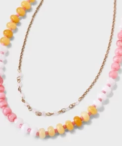 Semi-Precious Beaded Color Blocked Multi-Strand Necklace - Universal Thread™ Blue/yellow/green 11 Semi-Precious Beaded Color Blocked Multi-Strand Necklace - Universal Thread™ Blue/yellow/green -Universal Thread Shop GUEST 4fe9c976 cc6a 49d3 b547 1a49112bdd10