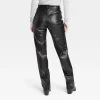 Women's High-Rise Faux Leather 90's Straight Jeans - Universal Thread™ Black -Universal Thread Shop GUEST 55226da4 f3a0 491c b74b bf67ccab6cf1