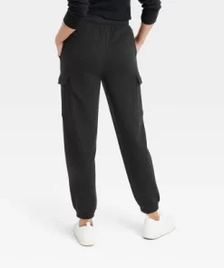 Women's High-Rise Sweatpants - Universal Thread™ Dark Green