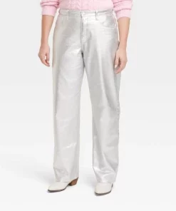 Women's Mid-Rise 90's Baggy Jeans - Universal Thread™ Metallic Wash -Universal Thread Shop GUEST 56e8075f 3ec1 4e33 b2aa 4c22d126ec01