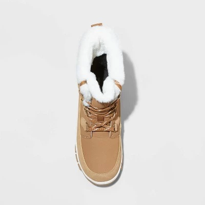 Women's Corie Winter Hiker Boots - Universal Thread™ Jet Black 4 Women's Corie Winter Hiker Boots - Universal Thread™ Jet Black - Image 2