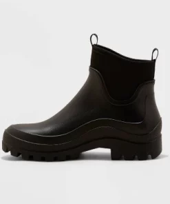 Women's Mona Rain Boots - Universal Thread™ Black