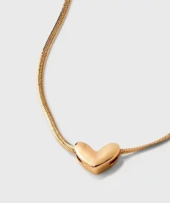 Herringbone Heart Charm Chain Necklace - Universal Thread™ Gold -Universal Thread Shop GUEST 69314434 a293 4d82 bb3e 39b78d759e67