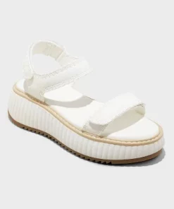 Women's Joey Platform Sport Sandals - Universal Thread™ White 23 Women's Joey Platform Sport Sandals - Universal Thread™ White -Universal Thread Shop GUEST 694e4b7b 4941 483d 88df c3c89d6a96a1 2