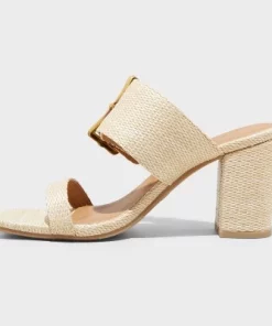 Women's Bristol Mule Heels - Universal Thread™ Black