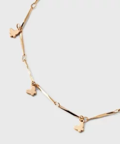 Bar Link Butterfly Charm Station Necklace - Universal Thread™ Gold -Universal Thread Shop GUEST 71e1d4cf 4a4e 409d 9f57 18584bb0a6bd