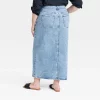 Women's Denim Maxi Skirt - Universal Thread™ Clay Pink -Universal Thread Shop GUEST 819b9d55 545a 4b0c bd37 6532ab021b29