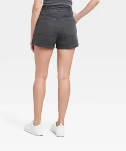 Women's High-Rise Utility Shorts - Universal Thread™ Tan