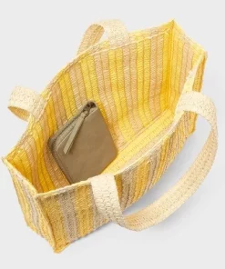 Stripe Straw Crochet Tote Handbag - Universal Thread™ Blue/green -Universal Thread Shop GUEST 8cd0071f 5c18 41bb b5eb c52985a4528c