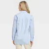 Women's Oversized Long Sleeve Collared Button-Down Shirt - Universal Thread™ Light Pink