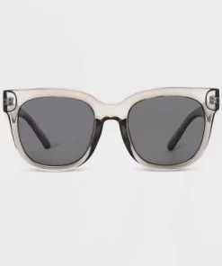 Women's Shiny Metal Rectangle Sunglasses - Universal Thread™ Gray -Universal Thread Shop GUEST 9073a021 fb28 4e90 aa62 c50024ec2183