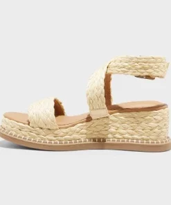 Women's Kayla Wedge Heels - Universal Thread™ Beige