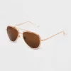 Women's Shiny Metal Aviator Sunglasses - Universal Thread™ Blush -Universal Thread Shop GUEST 9e36bde7 6167 4f1e 9ee6 a1feaaa3e4b7