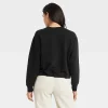 Women's Bubble Hem Sweatshirt - Universal Thread™ Red -Universal Thread Shop GUEST 9e570bf3 1959 45a2 a45e 770b126768be