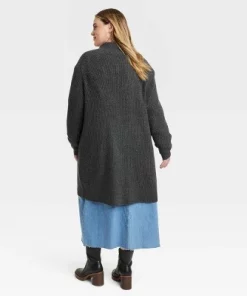 Women's Cashmere-Like Long Layering Cardigan - Universal Thread™ Tan