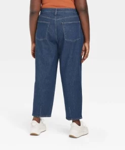 Women's High-Rise Balloon Jeans - Universal Thread™ Dark Wash 17