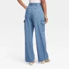 Women's Wide Leg Denim Cargo Trousers - Universal Thread™ Medium Wash 2 Women's Wide Leg Denim Cargo Trousers - Universal Thread™ Medium Wash -Universal Thread Shop GUEST b3894745 b3fb 474f 8a7a ce5a42fffe8f