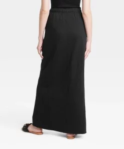 Women's Fleece Maxi Skirt - Universal Thread™ Heather Gray