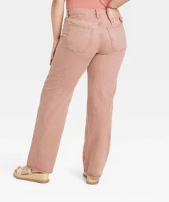 Women's Mid-Rise 90's Baggy Jeans - Universal Thread™ Clay Pink -Universal Thread Shop GUEST bc3692b7 d38b 4844 b837 01096177792b