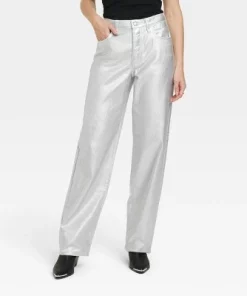 Women's Mid-Rise 90's Baggy Jeans - Universal Thread™ Metallic Wash -Universal Thread Shop GUEST be1f38c5 47e3 41a6 b288 8c916f10fe66 5