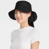 Crochet Bucket Hat - Universal Thread™ Black -Universal Thread Shop GUEST be481734 d8f7 4aa1 af8a e7e940622410