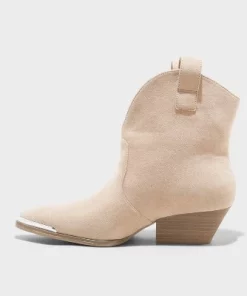 Women's Henley Ankle Western Boots - Universal Thread™ Black