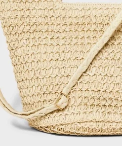 Straw Crossbody Bucket Bag - Universal Thread™ Blue/natural -Universal Thread Shop GUEST dfb35d35 d2fc 4b18 bb26 a68dd2e5e2a0