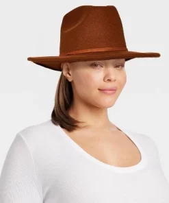 Felt Western Hat - Universal Thread™ Brown