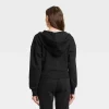 Women's Cropped Zip-Up Sweatshirt - Universal Thread™ Black -Universal Thread Shop GUEST ecdb8ca9 ab9a 41dd 8500 82410fd6c5d6