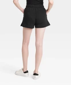 Women's Mid-Rise Fleece Shorts - Universal Thread™ Blue