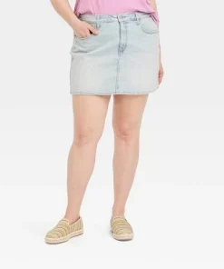 Women's Denim Mini Skirt - Universal Thread™ Light Wash 34 Women's Denim Mini Skirt - Universal Thread™ Light Wash -Universal Thread Shop GUEST f6854510 5e7d 470b b74e 02dce1c61c8d